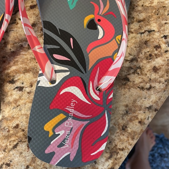 Vera Bradley Flip Flops - Picture 2 of 4
